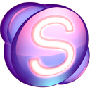 Skype purple icon